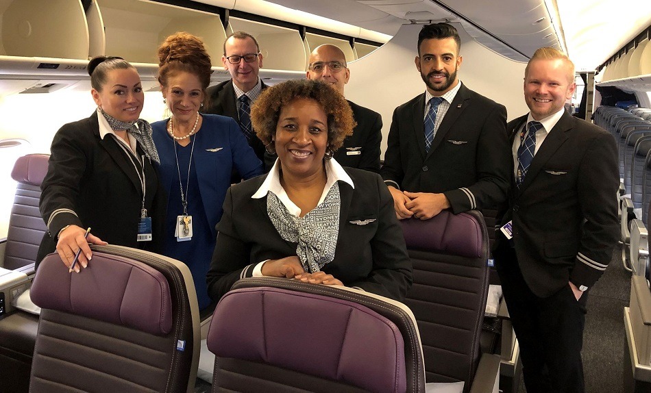 United Airlines crew