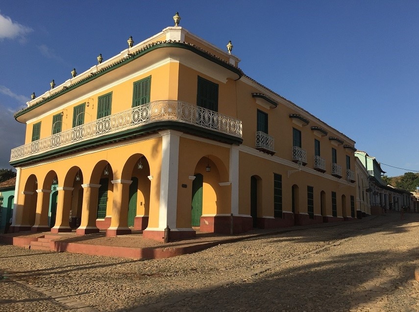 Exterior of the Museo Romantico in Trinidad