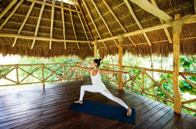 Palapa at Hotel Esencia, Mexico