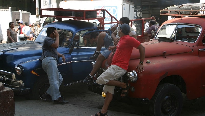 Old Cars in Havana, Cuba