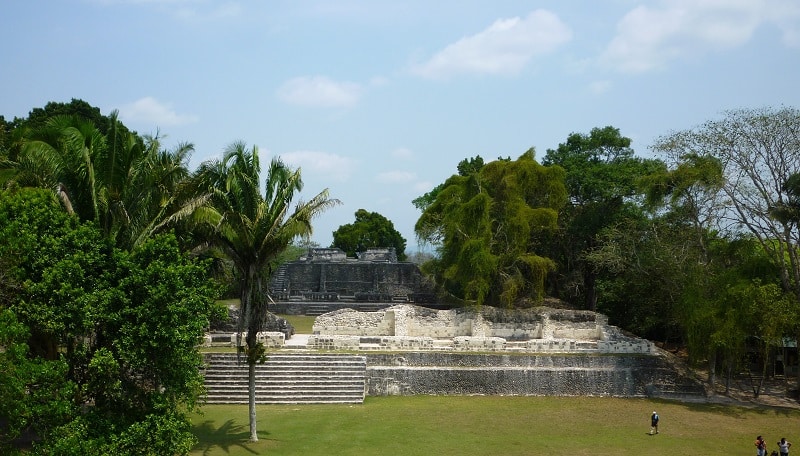 Xunantunich Maya ruins near San Ignacio in Belize