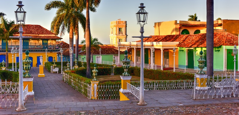 The Plaza Mayor in Trinidad, Cuba