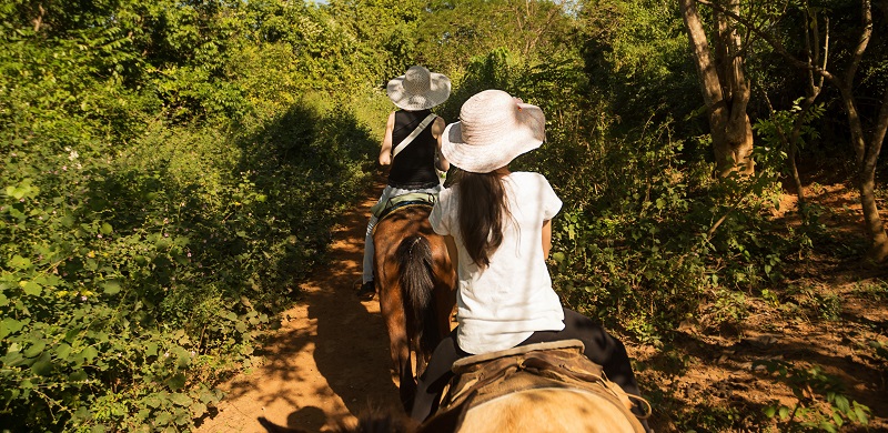 A horseriding tour in Vinales, Cuba