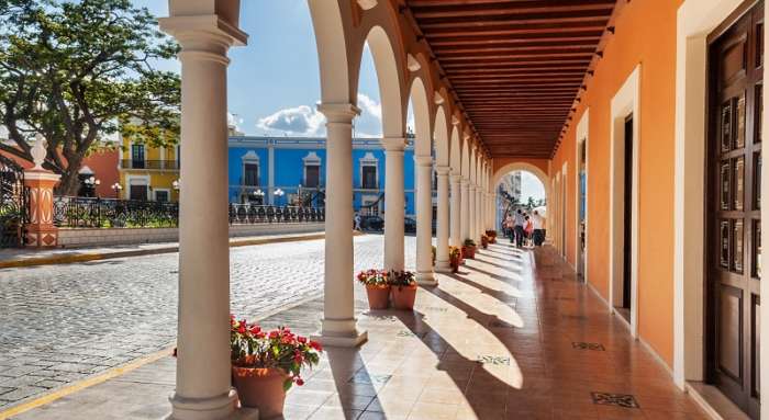 Plaza de la Independencia in Campeche