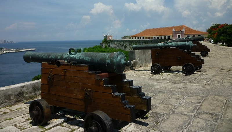 Cannons at La Cabana Habana