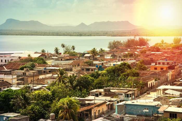 View over Gibara, Cuba