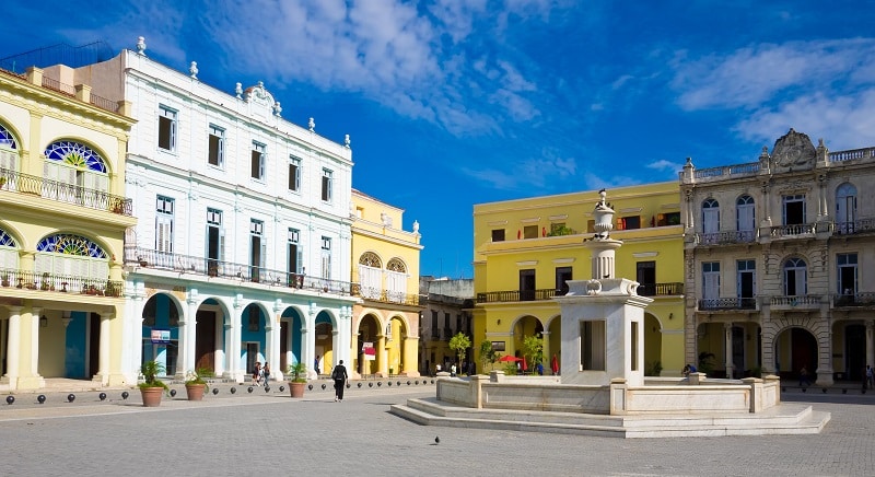 Plaza Vieja in Old Havana