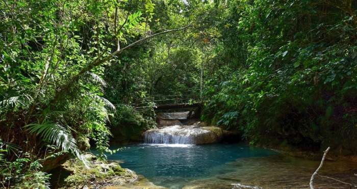 Topes de Collantes waterfall