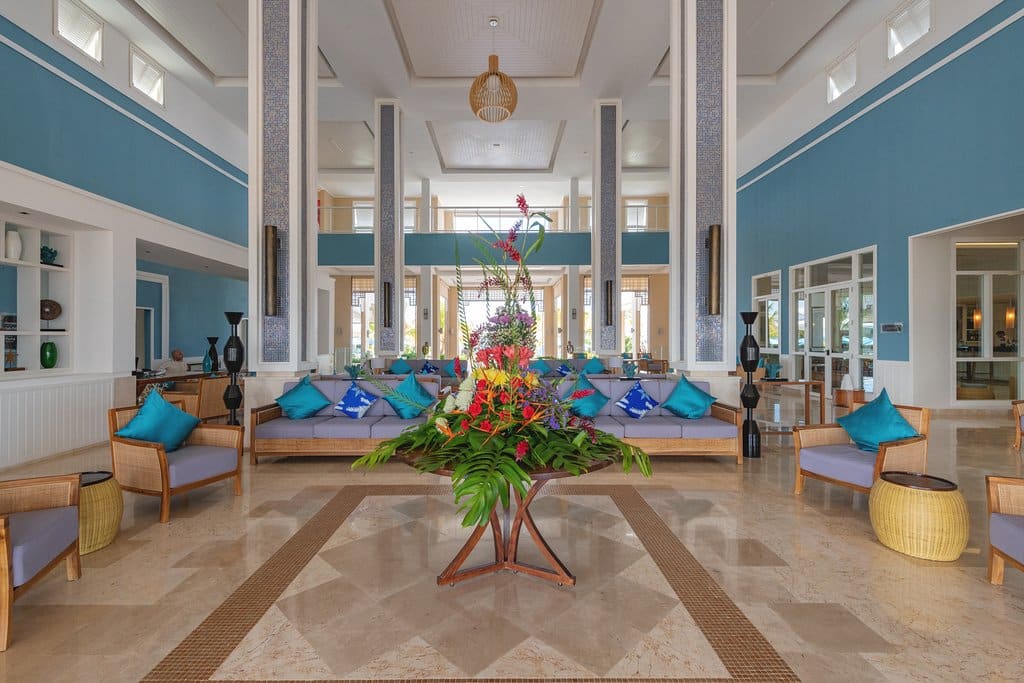 Hotel lobby