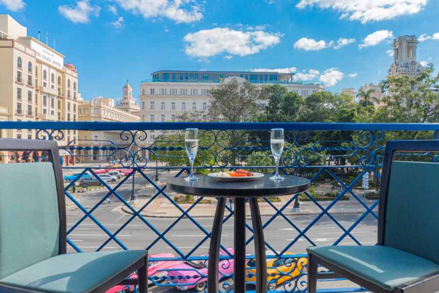 Room balcony at Telegrafo Axel, Havana