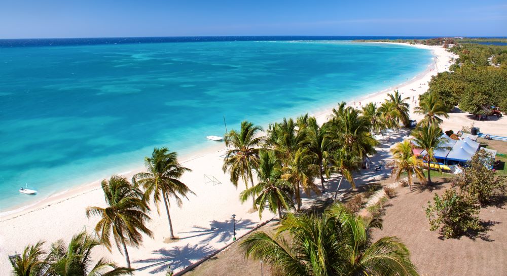 Playa Ancon near Trinidad, Cuba