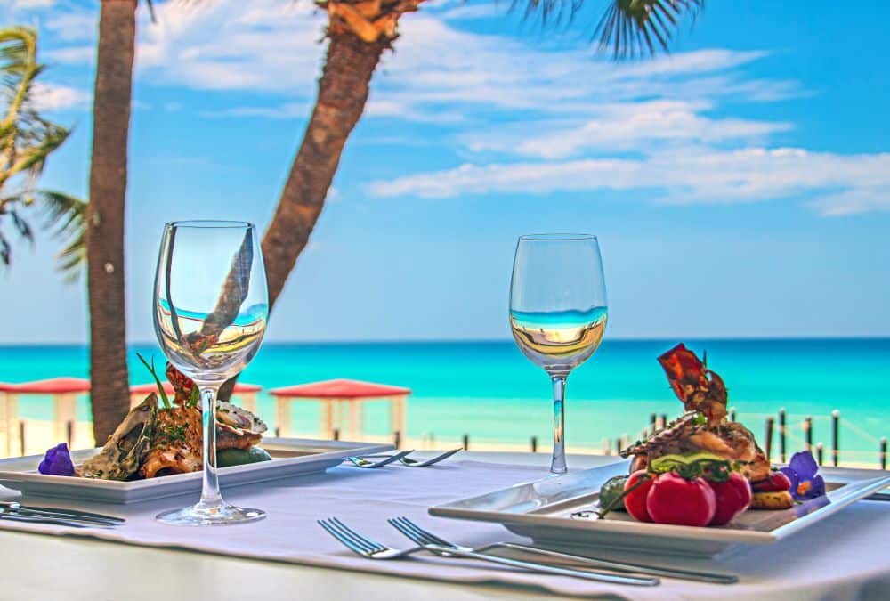 Lunch with seaview in Varadero