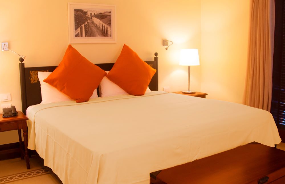 Hotel bed, Trinidad