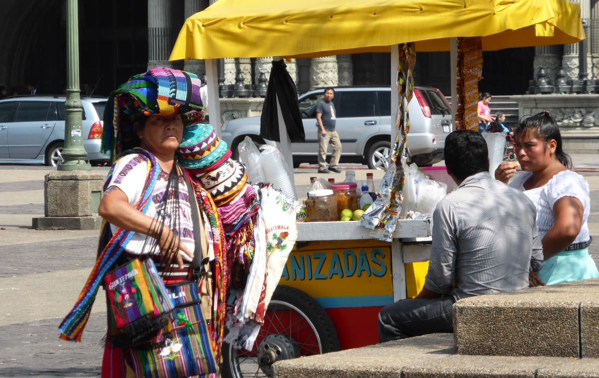 Guatemala City Street Vendor