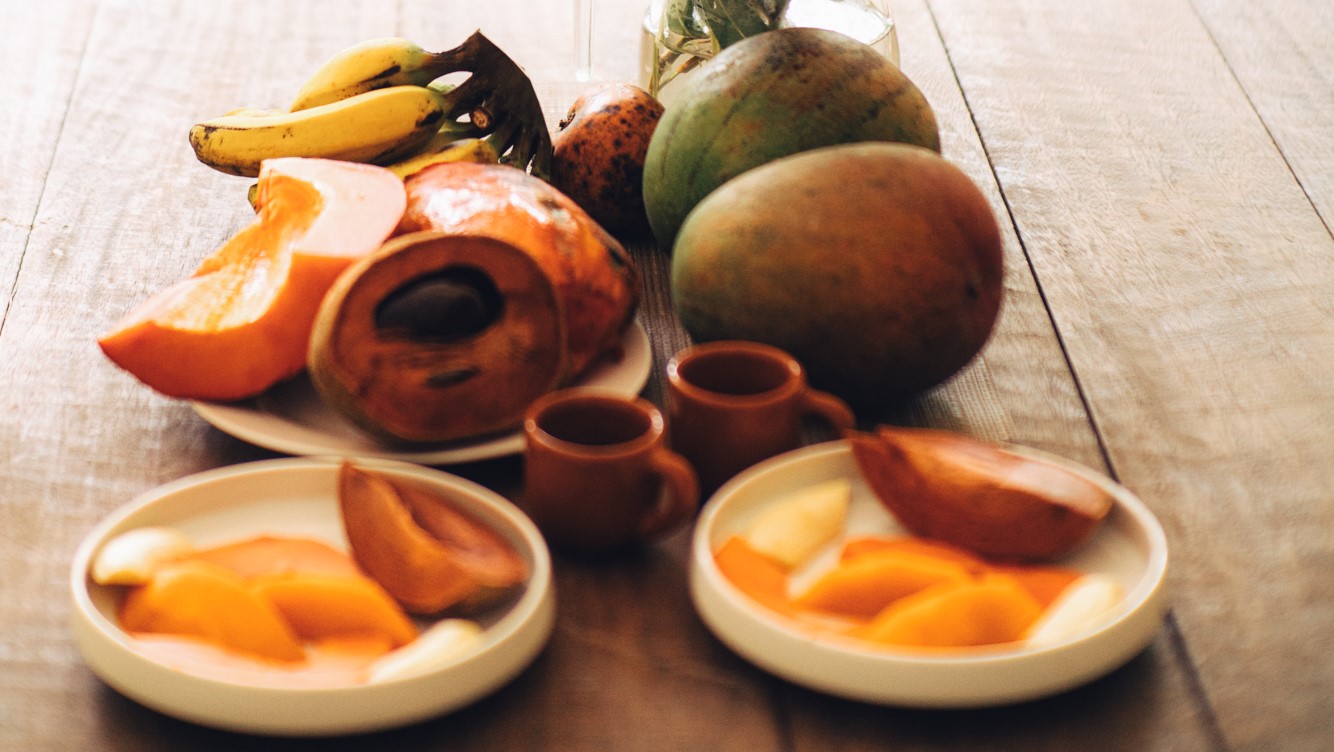 Cuba fruit plates