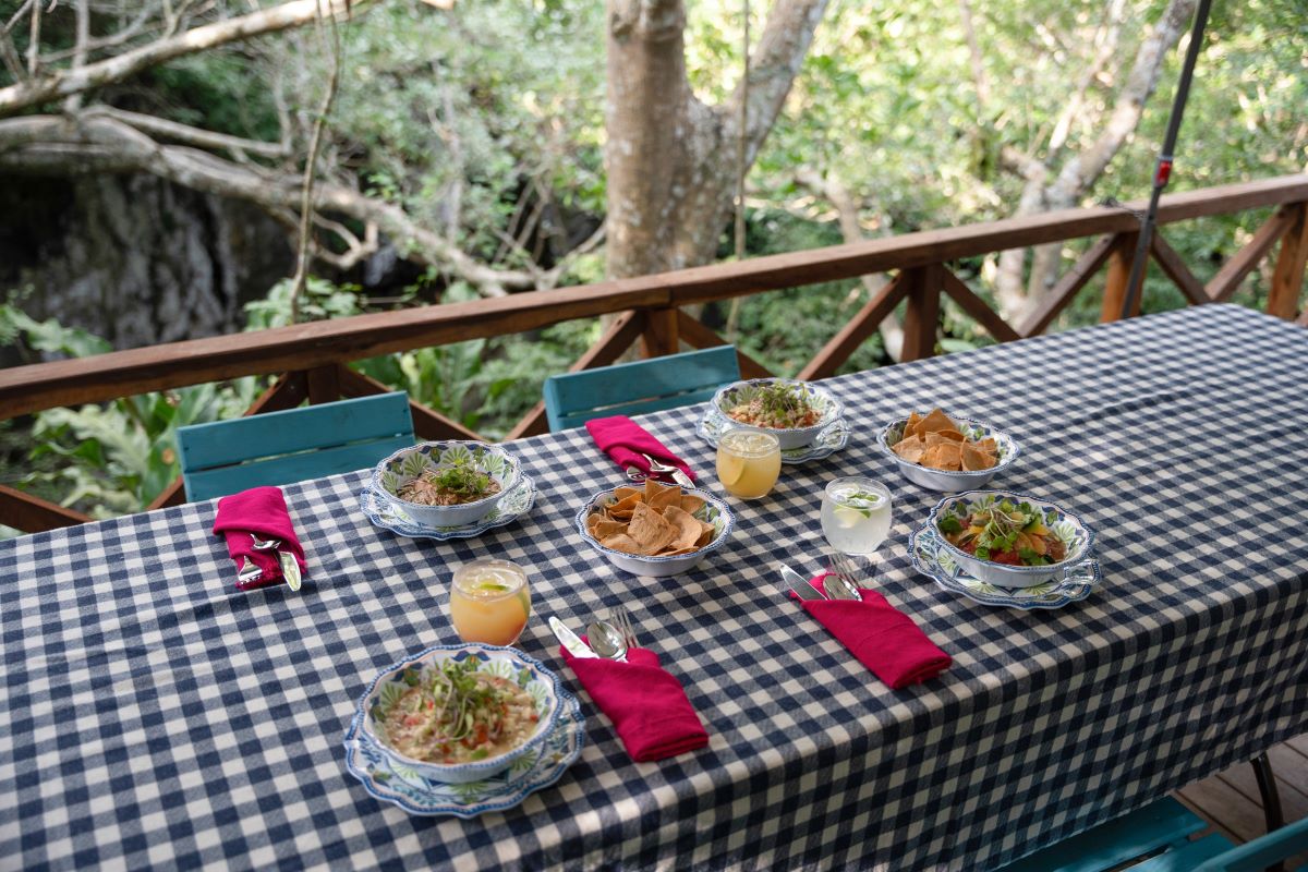 Lunch At Cenote