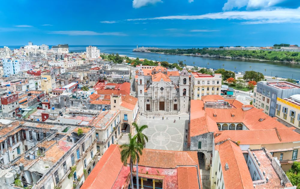 Old Havana Hotel Aerial