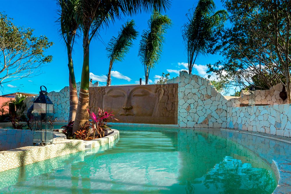 Glamping Swimming Pool Mexico