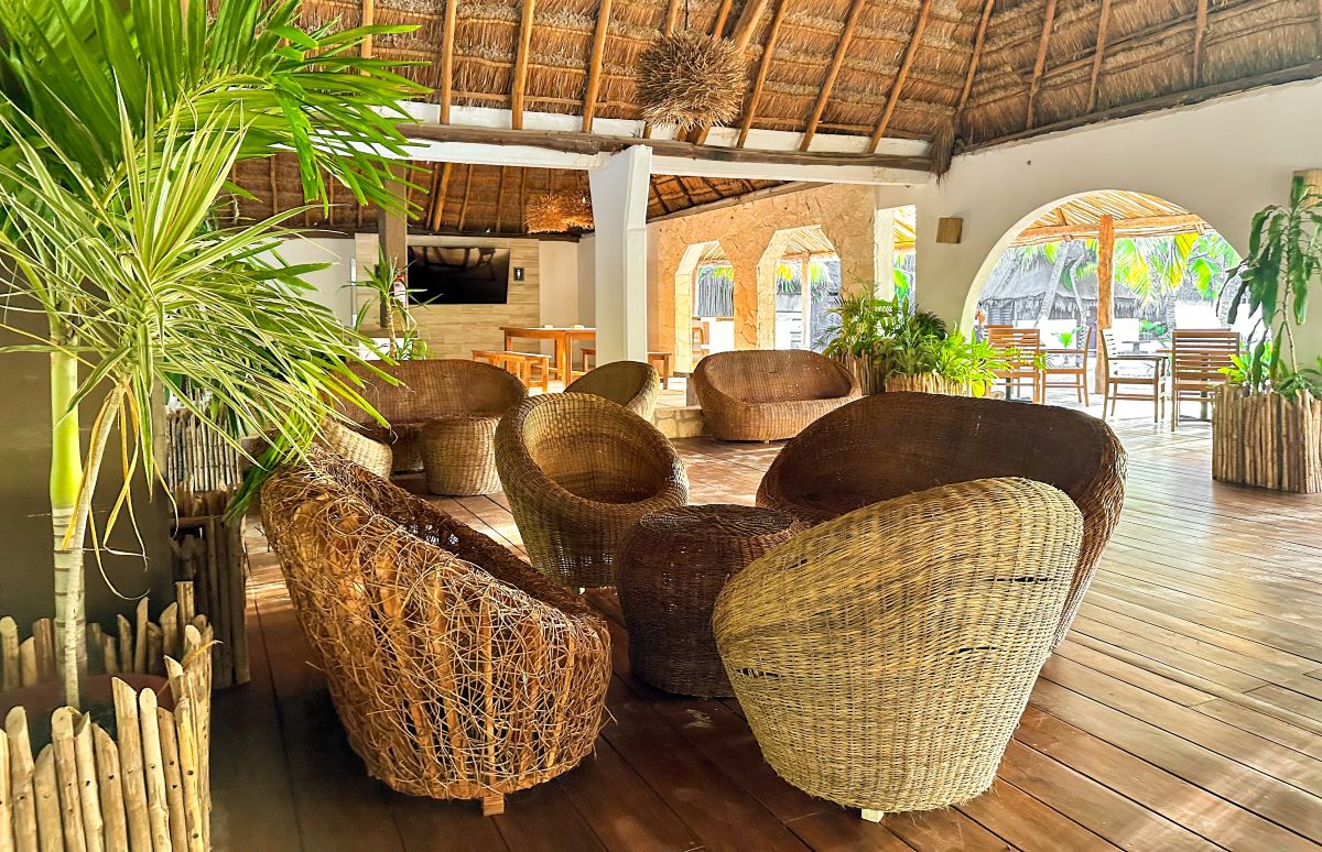 Beach Hotel Lobby Tulum