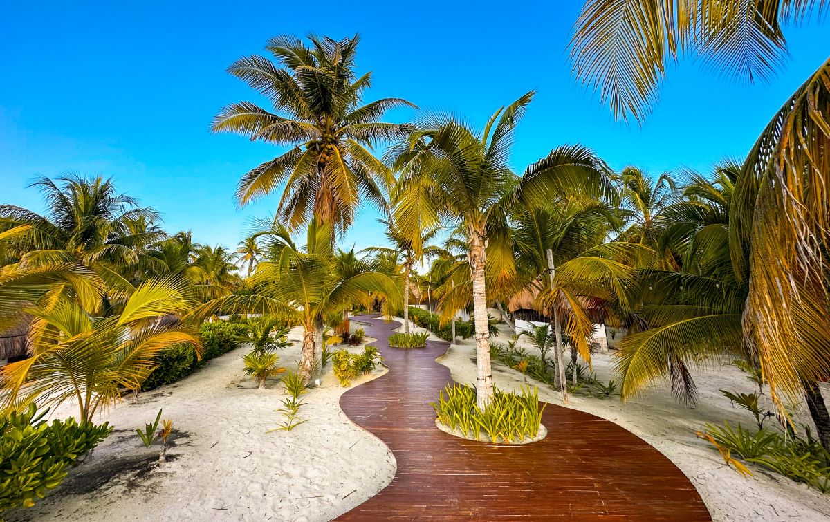 Beach Walkway Tulum