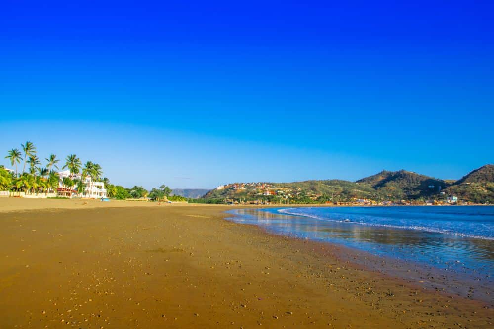 Best places to visit in Nicaragua Beach San Juan Del Sur Blue Sky