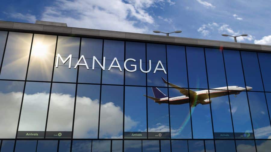 Flying Home From Managua