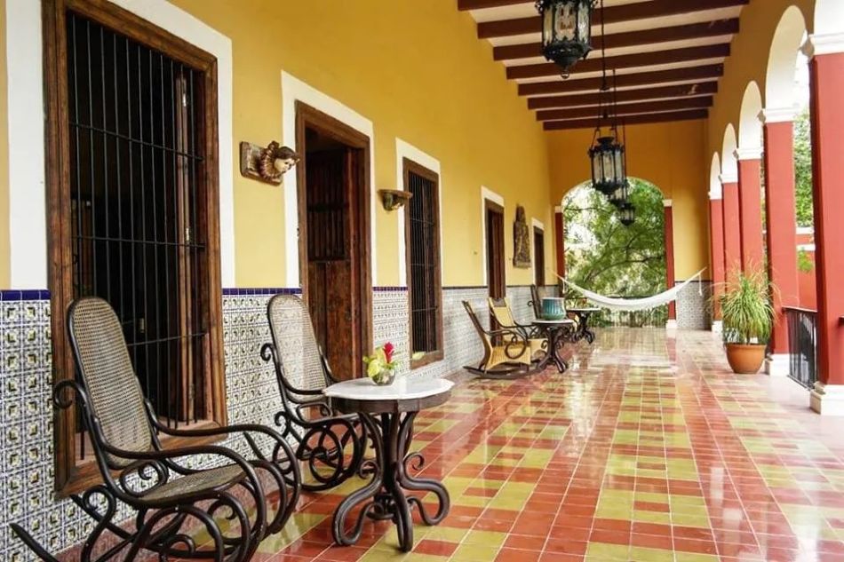 Hacienda Outside Patio