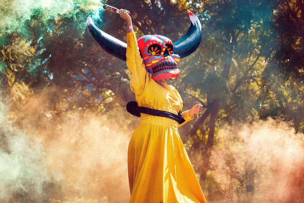 Woman Mask Mexico