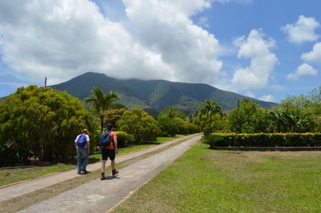 Couple Hiking Ometepe Island