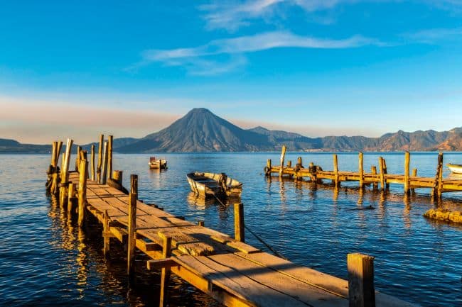 Lake Atitlan Boat Jetties